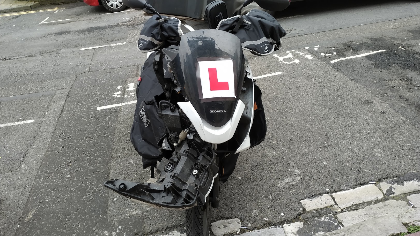A bad car crash where a car hit me (not my fault). I missed 2 weeks of work, which is rough in the UK.