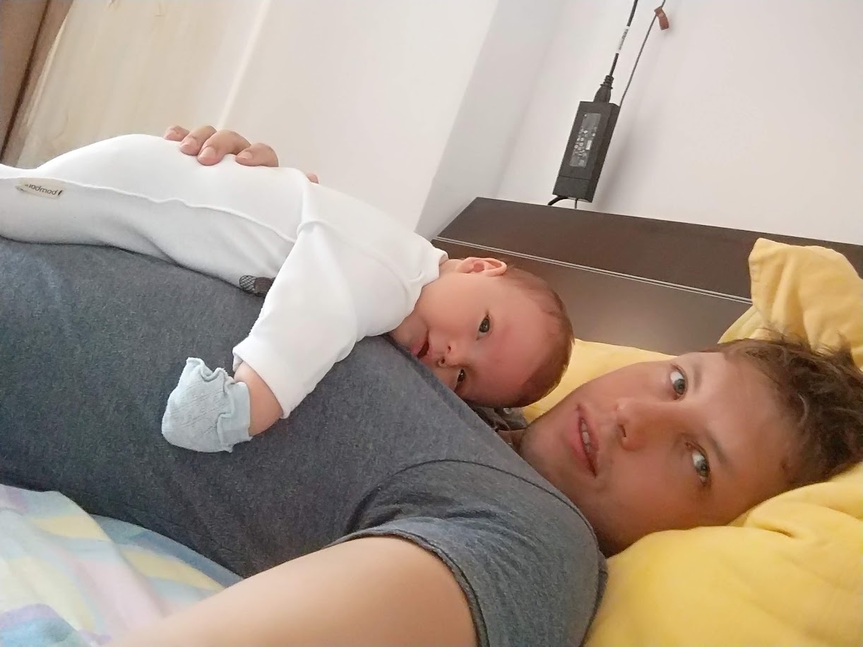 Things became serious—I became a dad, stressed from lack of sleep and unstable income.