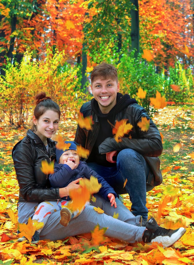 A brief autumn moment of relief between shocks.
