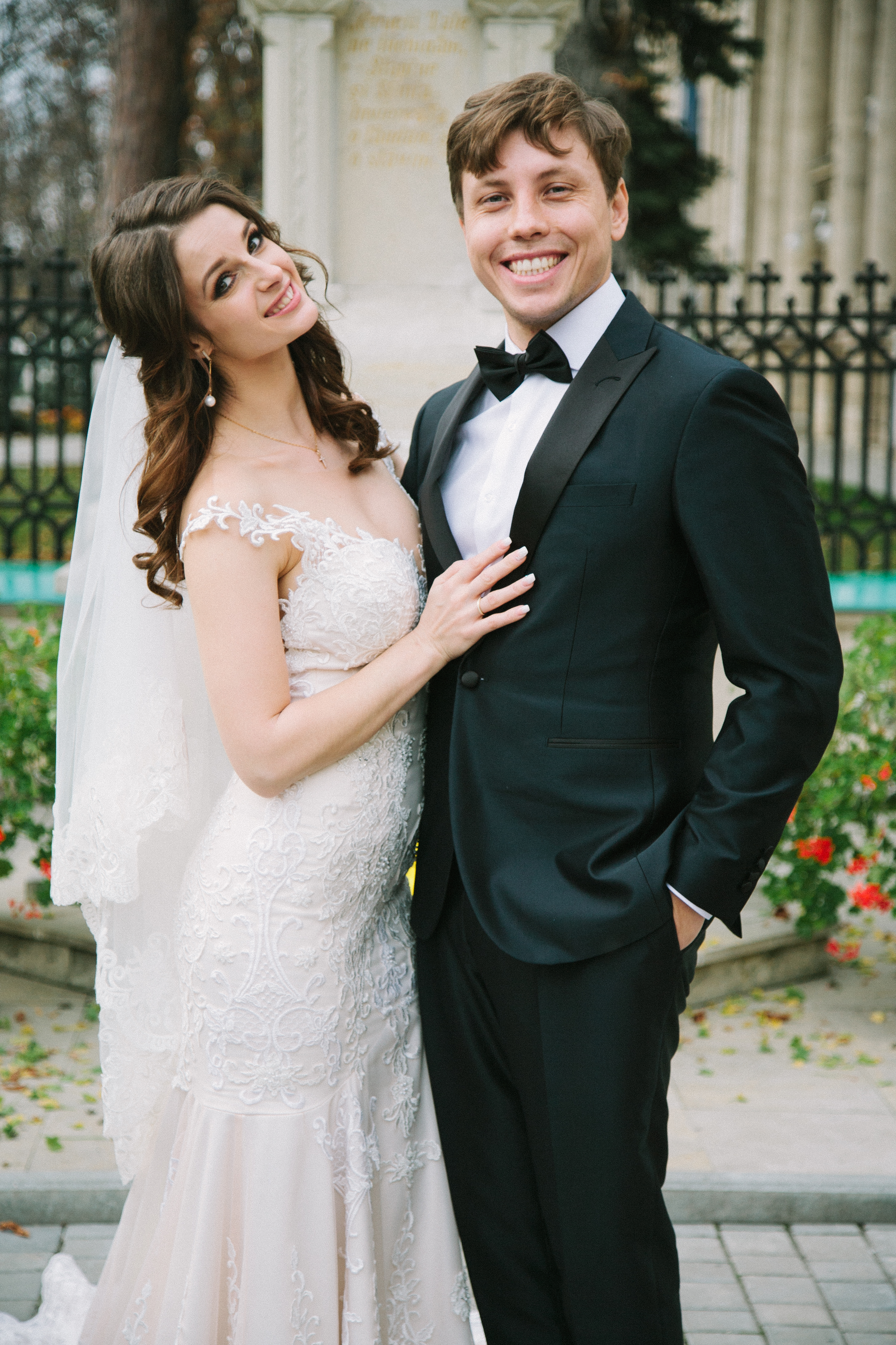 Traveled home for a wedding; almost broke up due to family tensions.